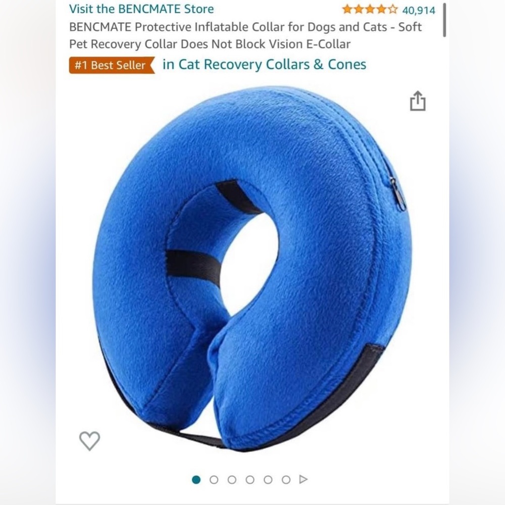Benchmate Inflatable Collar - Picture 2 of 2
